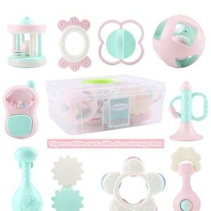 10PCS Baby rattles